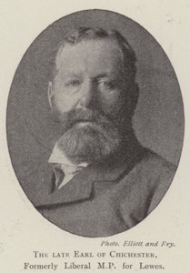 Feu comte de Chichester, ancien député libéral de Lewes - English Photographer