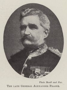 Le défunt Général Alexander Fraser - English Photographer