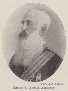 Le défunt général Anderson - English Photographer
