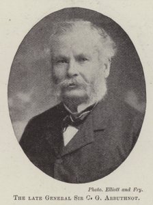 Feu le général Sir C G Arbuthnot - English Photographer