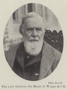 Le défunt général Sir Henry J Warre, KCB - English Photographer