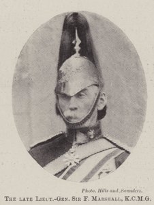 Feu Lieutenant-général Sir F Marshall, KCMG - English Photographer
