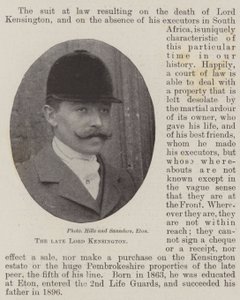 Feu Lord Kensington - English Photographer