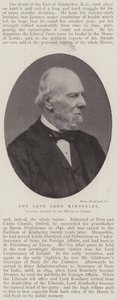 Le défunt Lord Kimberley, chef libéral à la Chambre des lords
