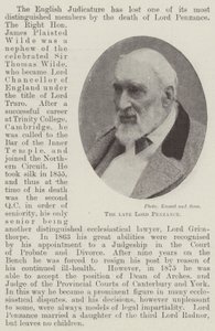 Feu Lord Penzance - English Photographer