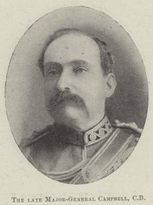Feu Major-Général Campbell, CB - English Photographer