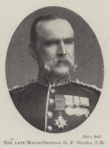 Le défunt major-général G F Gildea, CB - English Photographer