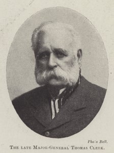 Le défunt major-général Thomas Clerk - English Photographer