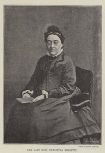 Feu Mlle Christina Rossetti - English Photographer