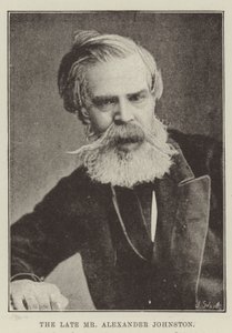 Le défunt M. Alexander Johnston - English Photographer