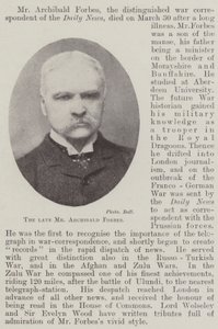 Feu M. Archibald Forbes - English Photographer