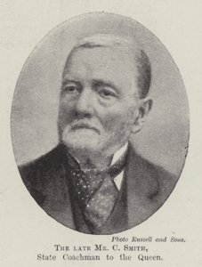 Feu M. C Smith, cocher d