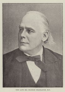 Le défunt M. Charles Bradlaugh, MP - English Photographer