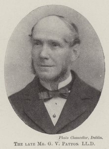Le défunt M. G V Patton, LLD - English Photographer