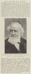 Feu M. Martin Farquhar Tupper, FRS, DCL, auteur de Proverbial Philosophy - English Photographer