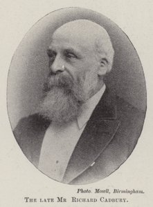 Feu M. Richard Cadbury - English Photographer