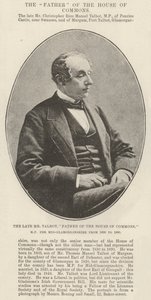 Feu M. Talbot, père de la Chambre des communes, député de Mid-Glamorganshire de 1830 à 1890
