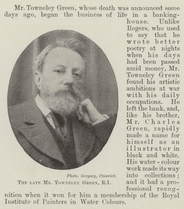 Feu M. Towneley Green, RI - English Photographer