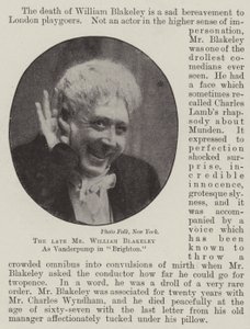 Feu M. William Blakeley en tant que Vanderpump à Brighton