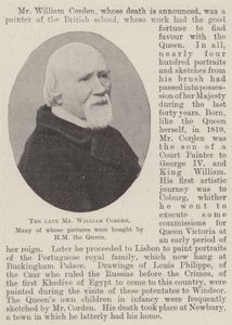 Feu M. William Corden, dont plusieurs tableaux ont été achetés par Sa Majesté la Reine - English Photographer