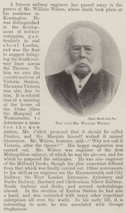Feu M. William Wilson - English Photographer