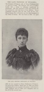 Feu la princesse Ferdinand de Bulgarie - English Photographer