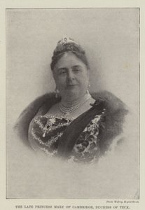 Feu la princesse Mary de Cambridge, duchesse de Teck - English Photographer