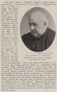 Feu le révérend A D Wagner, titulaire de St Pauls, Brighton, pendant cinquante-deux ans - English Photographer