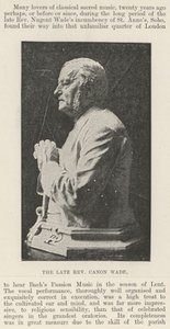 Feu Révérend Chanoine Wade