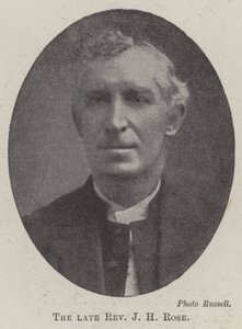 Feu Révérend J H Rose - English Photographer