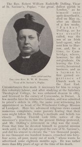 Feu révérend R. W. R. Dolling, vicaire de St Saviour