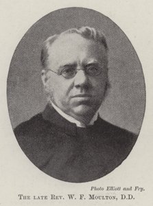 Feu le révérend W F Moulton - English Photographer