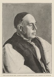 Feu le très révérend Joseph Barber Lightfoot, DD, évêque de Durham