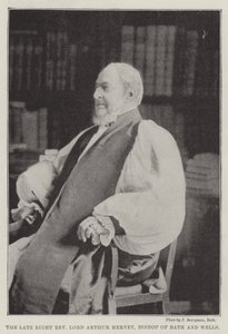 Feu le très révérend Lord Arthur Hervey, évêque de Bath et Wells
