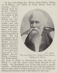 Feu le Très Révérend Thomas Earle Welby, Évêque de Sainte-Hélène - English Photographer
