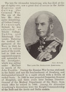 Le défunt Sir Alexander Armstrong - English Photographer