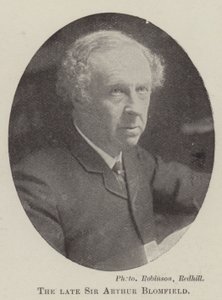 Feu Sir Arthur Blomfield - English Photographer