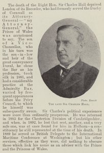 Feu Sir Charles Hall - English Photographer