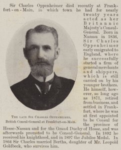 Feu Sir Charles Oppenheimer, consul général britannique à Francfort-sur-le-Main - English Photographer