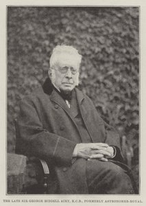 Feu Sir George Biddell Airy, KCB, ancien astronome royal - English Photographer