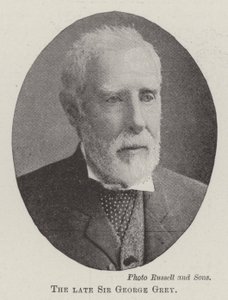 Feu Sir George Grey - English Photographer