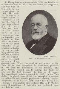 Feu Sir Henry Tate - English Photographer