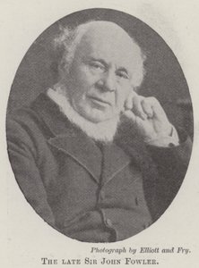 Feu Sir John Fowler - English Photographer