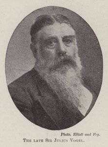 Feu Sir Julius Vogel - English Photographer