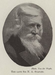 Feu Sir N. A. Staples - English Photographer