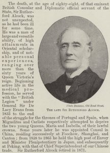 Feu Sir Rutherford Alcock - English Photographer