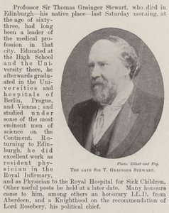 Feu Sir T Grainger Stewart - English Photographer
