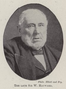 Feu Sir W. Hayward - English Photographer
