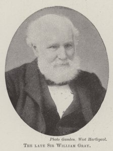 Feu Sir William Gray - English Photographer