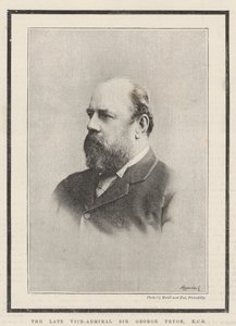 Feu Vice-Amiral Sir George Tryon, KCB - English Photographer